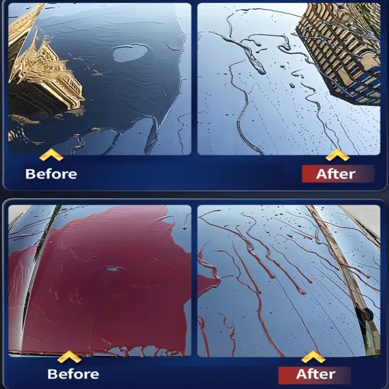 Premium Black Car Wax Long Lasting UV Protection & Mirror Shine for Dark Paint