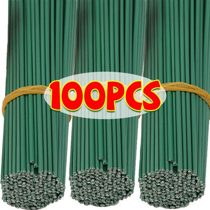 Artificial Flower Stems Kit with Floral Tape for DIY Bouquets and Wedding Decor