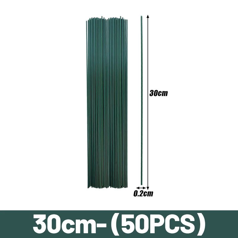 Artificial Flower Stems Kit with Floral Tape for DIY Bouquets and Wedding Decor