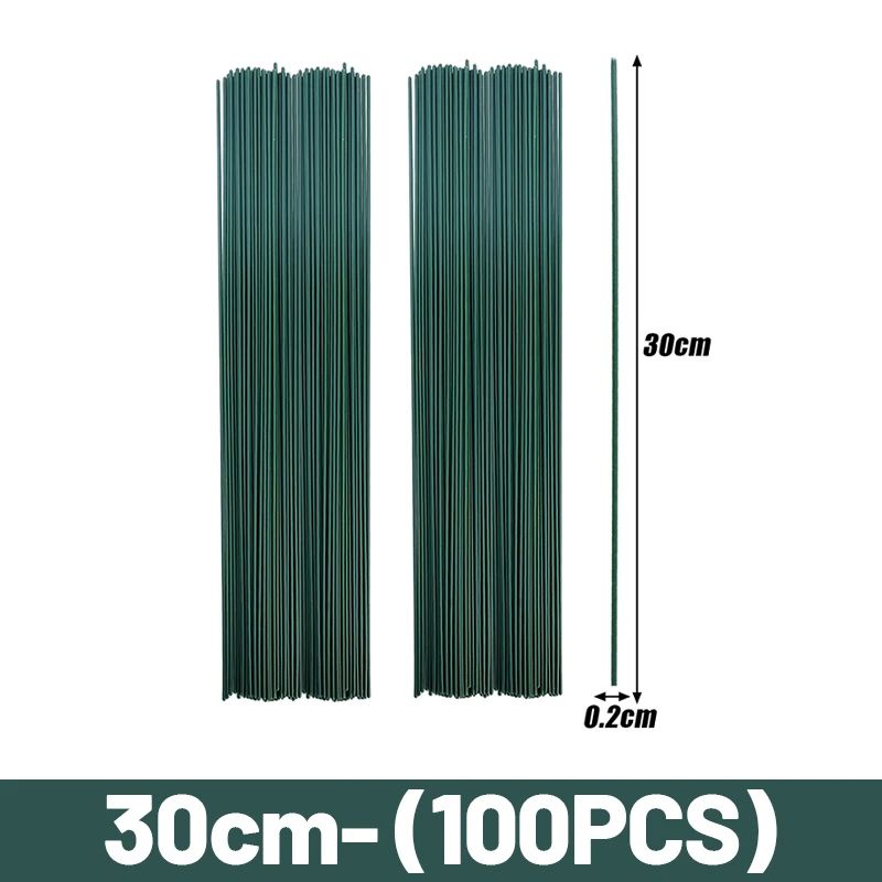 Artificial Flower Stems Kit with Floral Tape for DIY Bouquets and Wedding Decor