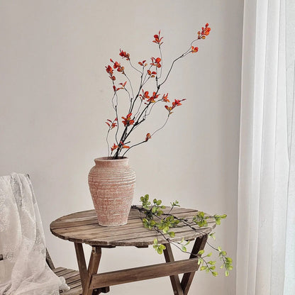 Artificial Autumn Branches Faux Fall Stems Chinese Style Vase Filler Decor