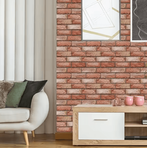FlexiDecor 3D Wall Stickers Set – Peel and Stick PVC Wall Panels (10PCS)