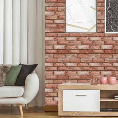FlexiDecor 3D Wall Stickers Set – Peel and Stick PVC Wall Panels (10PCS)