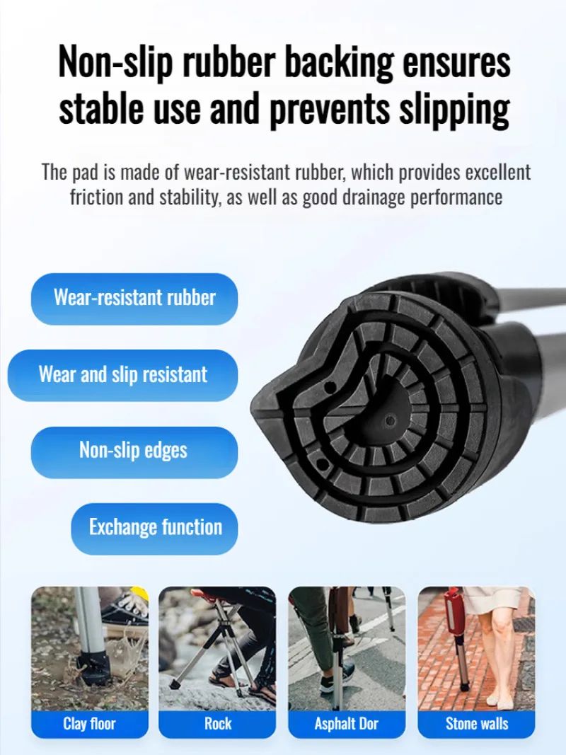 Lightweight Folding Cane with Seat, Portable Mobility Aid & Comfort