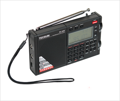 Full Band Portable Radio Receiver with High Sensitivity Multi-Functional and Compact