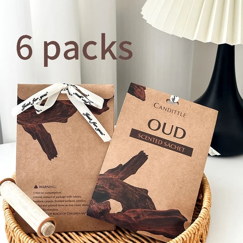 6-Pack Scented Sachet Aroma Bag Set – Long-Lasting Fragrance for Closets, Drawers, Cars, and Wardrobes