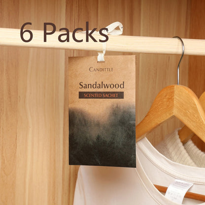 6-Pack Scented Sachet Aroma Bag Set – Long-Lasting Fragrance for Closets, Drawers, Cars, and Wardrobes