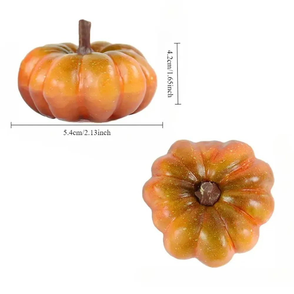 Artificial Pumpkin Harvest Decor for Table