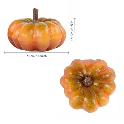 Artificial Pumpkin Harvest Decor for Table