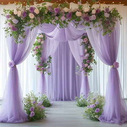 Sheer Gauze Table Runner Wedding Party Table Decor