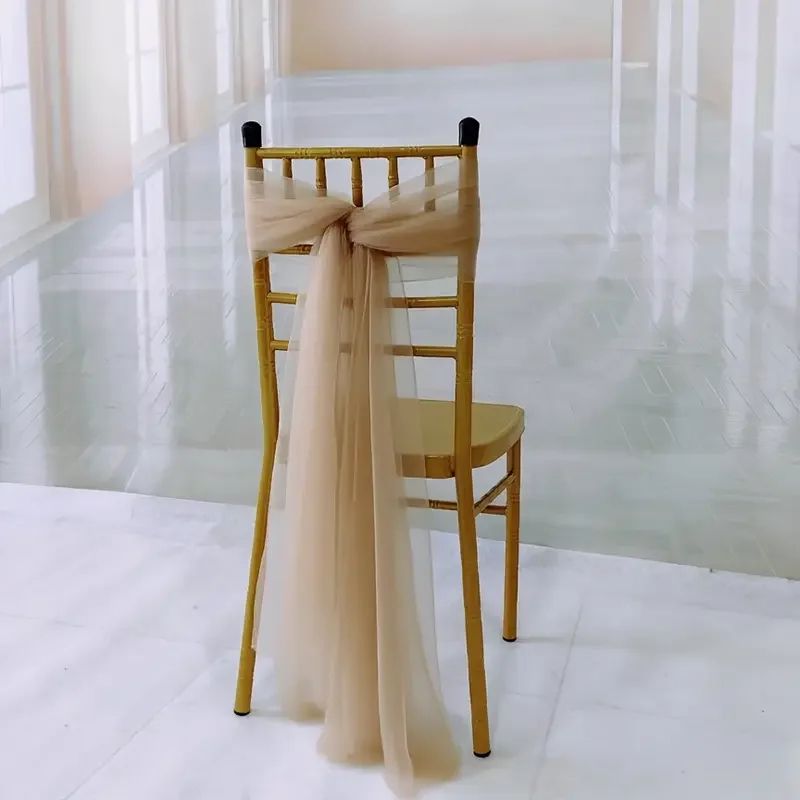 Sheer Gauze Table Runner Wedding Party Table Decor