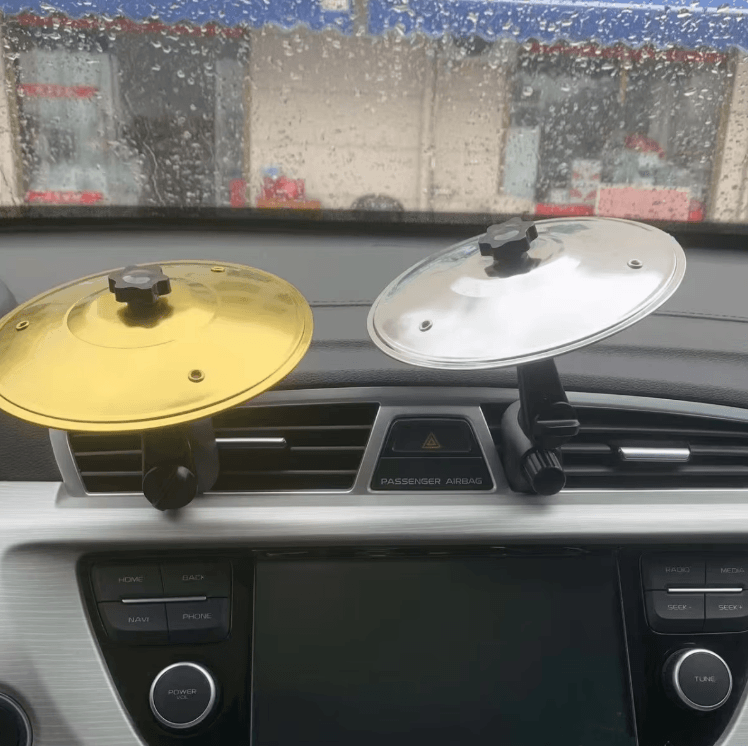 Mini Car Cymbal Air Vent Drum Clip Fun Car Vent Decoration for Music Lovers