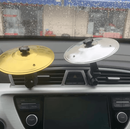 Mini Car Cymbal Air Vent Drum Clip Fun Car Vent Decoration for Music Lovers
