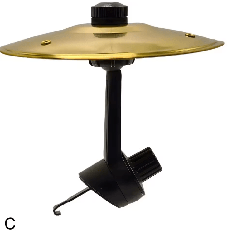 Mini Car Cymbal Air Vent Drum Clip Fun Car Vent Decoration for Music Lovers