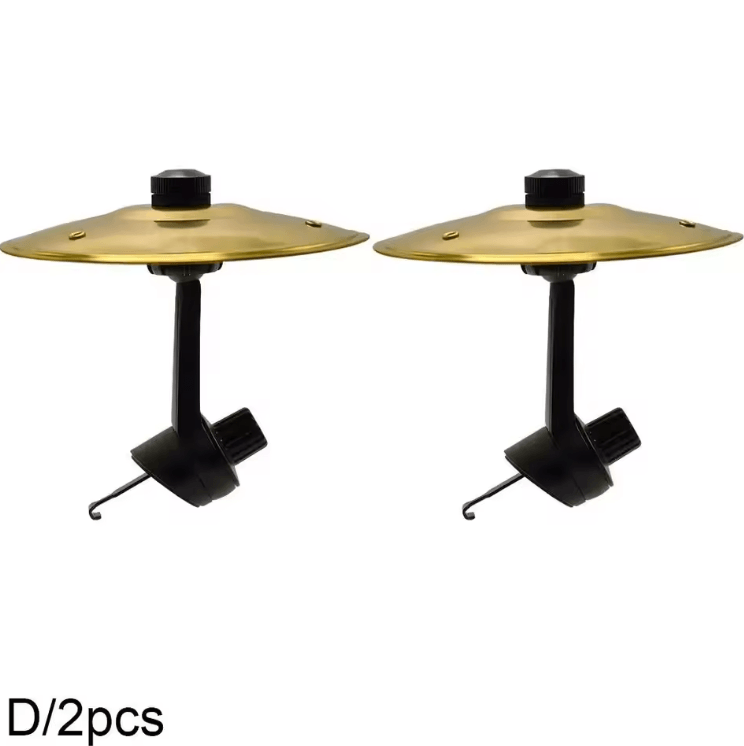 Mini Car Cymbal Air Vent Drum Clip Fun Car Vent Decoration for Music Lovers