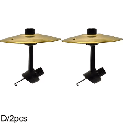 Mini Car Cymbal Air Vent Drum Clip Fun Car Vent Decoration for Music Lovers