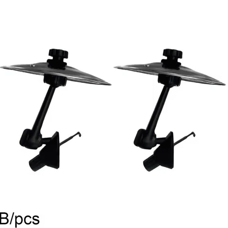 Mini Car Cymbal Air Vent Drum Clip Fun Car Vent Decoration for Music Lovers