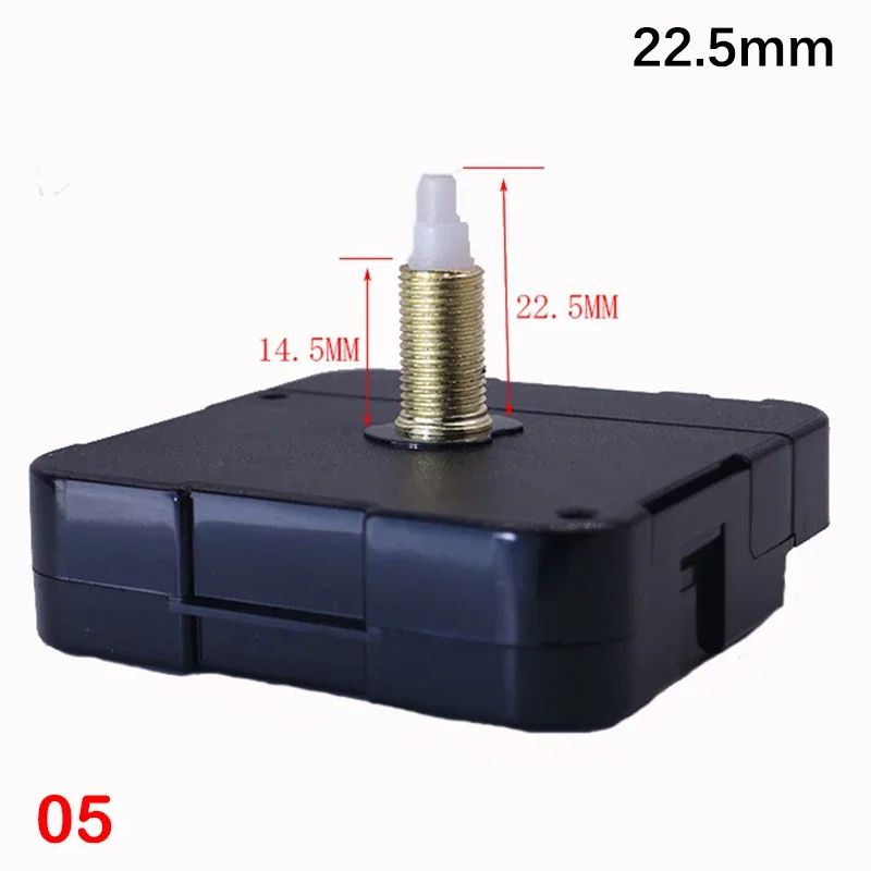 Silent Quartz Clock Mechanism Long Shaft DIY Wall Clock Repair Kit