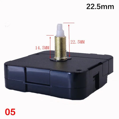 Silent Quartz Clock Mechanism Long Shaft DIY Wall Clock Repair Kit