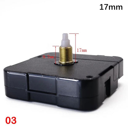 Silent Quartz Clock Mechanism Long Shaft DIY Wall Clock Repair Kit