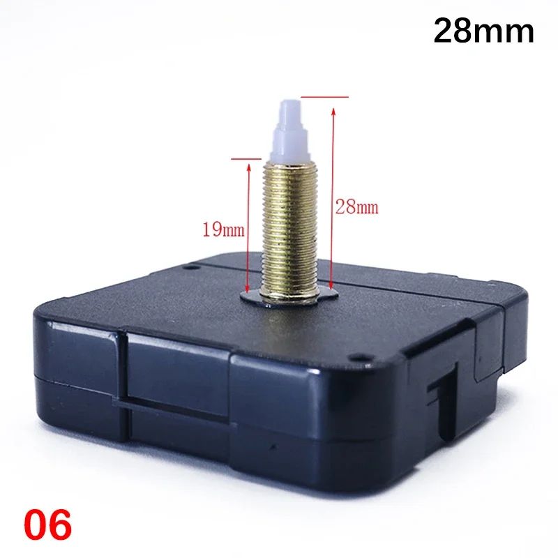 Silent Quartz Clock Mechanism Long Shaft DIY Wall Clock Repair Kit