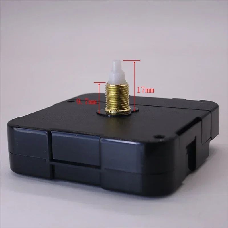 SilentSweep Quartz Clock Movement Replacement Kit with Long Shaft & Hands