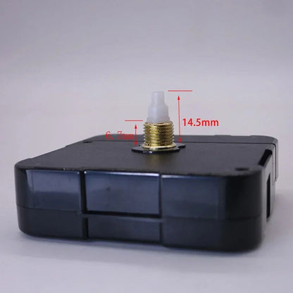 SilentSweep Quartz Clock Movement Replacement Kit with Long Shaft & Hands