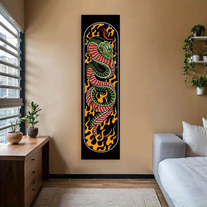 Japanese Wave Wall Tapestry Red Sun Ocean Art Aesthetic Wall Hanging Decor