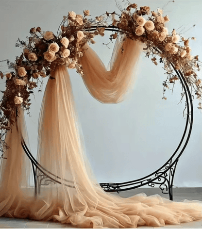Sheer Gauze Table Runner for Weddings & Events Boho Table Decor and Arch Draping Fabric