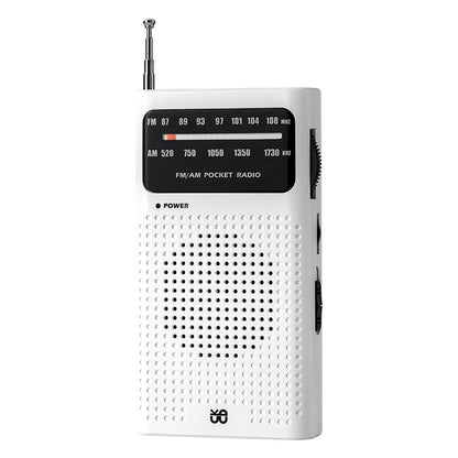 Portable AM FM Pocket Radio for Travel, Emergencies, and Everyday Backup Listening