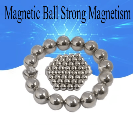 Strong Round Neodymium Magnetic Balls Mini Sphere Magnets Set (5pcs)