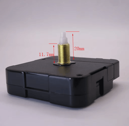 Quartz Clock Movement Replacement Kit DIY Wall Clock Motor with Hands (31mm Shaft)