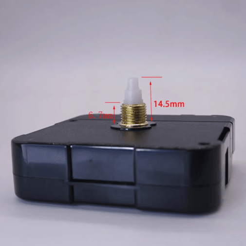 Quartz Clock Movement Replacement Kit DIY Wall Clock Motor with Hands (31mm Shaft)