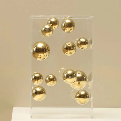 Modern Clear Acrylic Cube Display Box – Square Transparent Cover for Home Decor & Collectibles