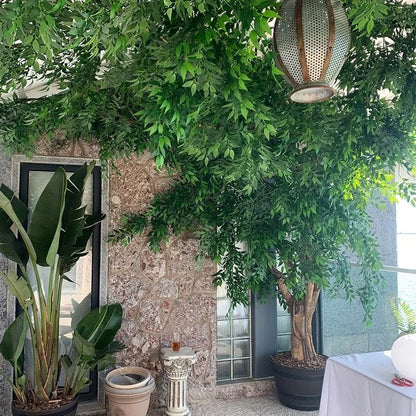 High Density Artificial Italian Ruscus Greenery Stems