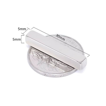 10pcs Ultra Strong N52 square neodymium magnets 1.18–1.97in Heavy Duty Magnetic Set