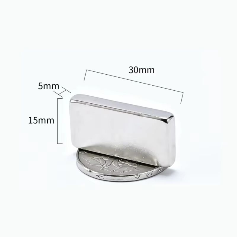 10pcs Ultra Strong N52 square neodymium magnets 1.18–1.97in Heavy Duty Magnetic Set