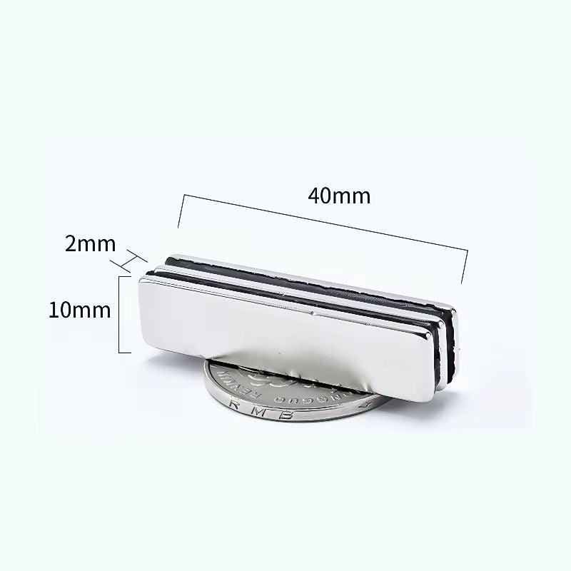 10pcs Ultra Strong N52 square neodymium magnets 1.18–1.97in Heavy Duty Magnetic Set