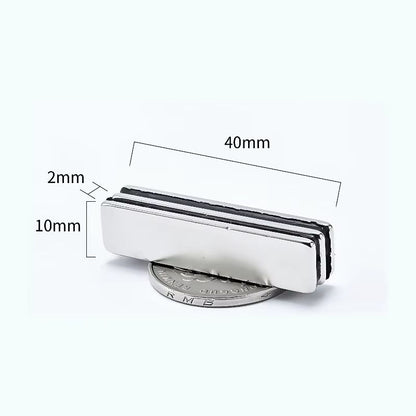 10pcs Ultra Strong N52 square neodymium magnets 1.18–1.97in Heavy Duty Magnetic Set