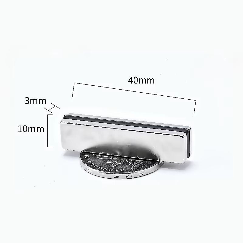 10pcs Ultra Strong N52 square neodymium magnets 1.18–1.97in Heavy Duty Magnetic Set