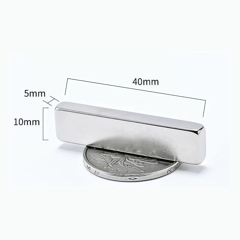 10pcs Ultra Strong N52 square neodymium magnets 1.18–1.97in Heavy Duty Magnetic Set