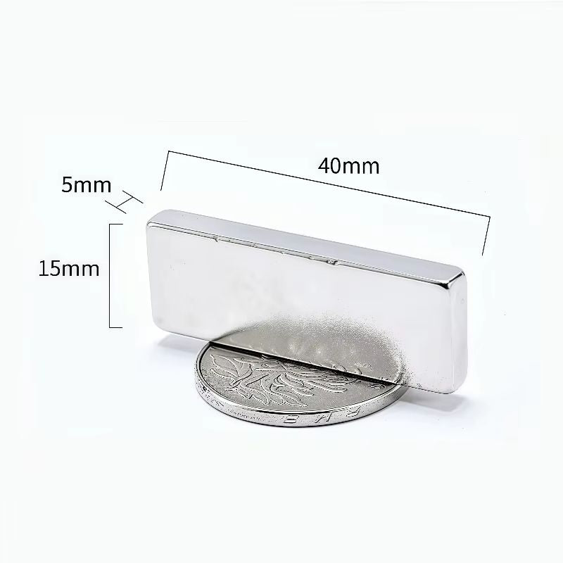 10pcs Ultra Strong N52 square neodymium magnets 1.18–1.97in Heavy Duty Magnetic Set