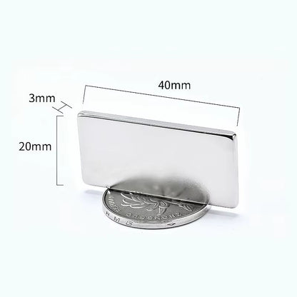 10pcs Ultra Strong N52 square neodymium magnets 1.18–1.97in Heavy Duty Magnetic Set