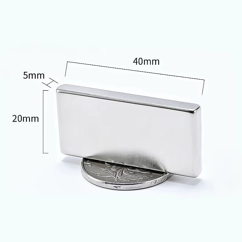 10pcs Ultra Strong N52 square neodymium magnets 1.18–1.97in Heavy Duty Magnetic Set