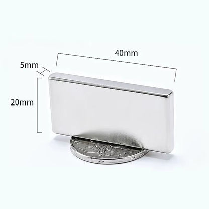 10pcs Ultra Strong N52 square neodymium magnets 1.18–1.97in Heavy Duty Magnetic Set