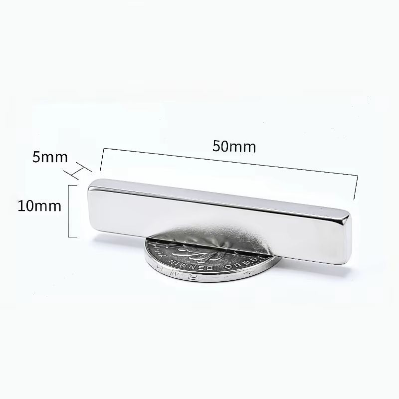 10pcs Ultra Strong N52 square neodymium magnets 1.18–1.97in Heavy Duty Magnetic Set