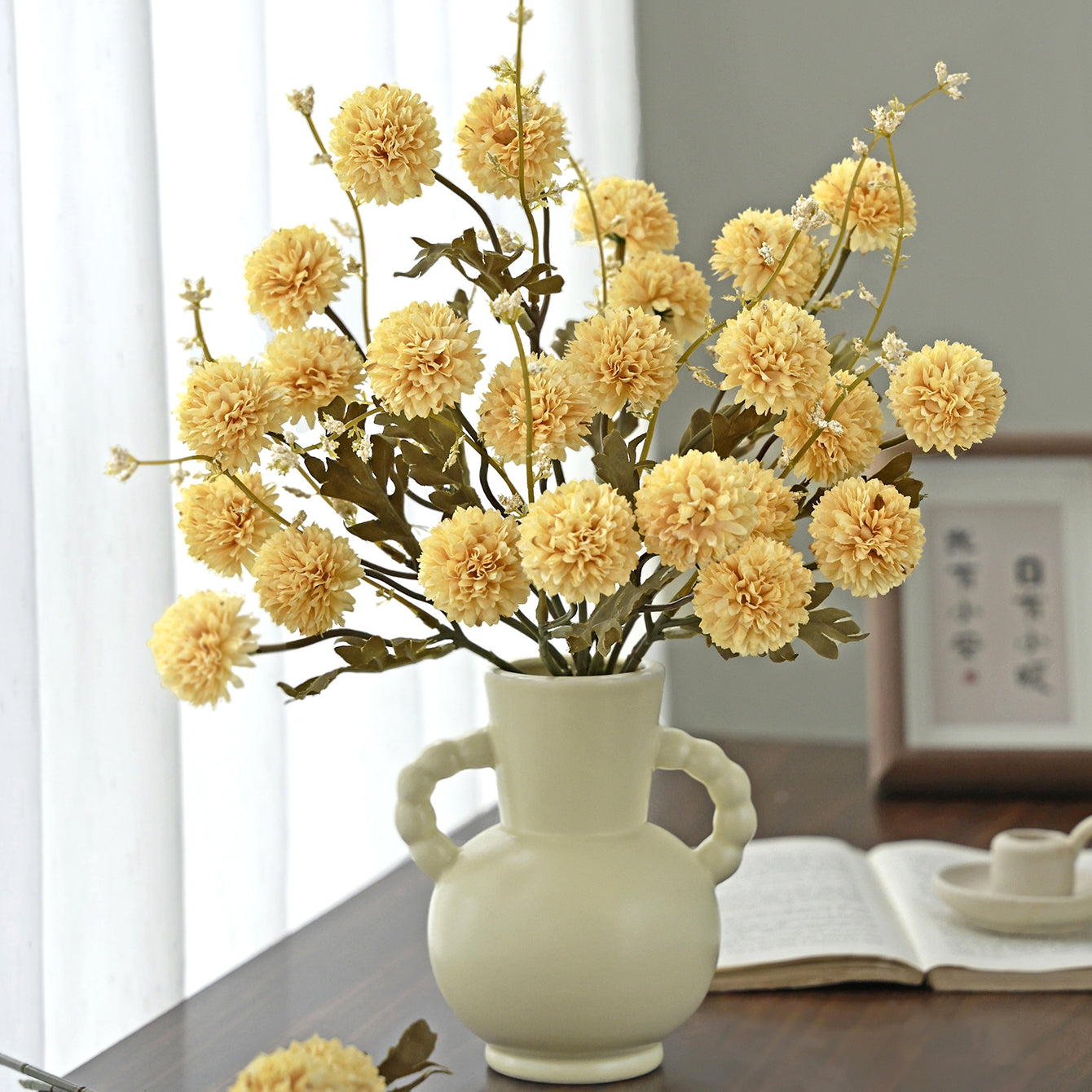 Artificial Silk Chrysanthemum Flowers for Wedding Decor DIY Bouquets Home Decoration