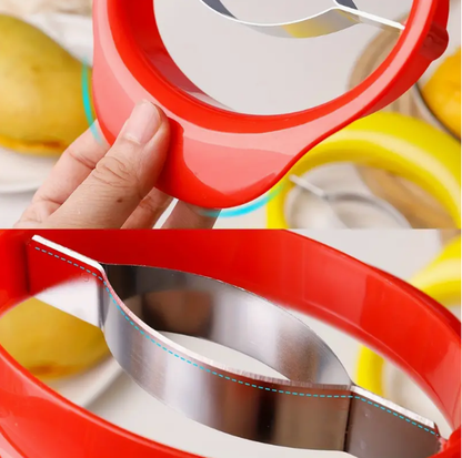 Stainless Steel Mango Slicer and Corer with Easy Grip Handles