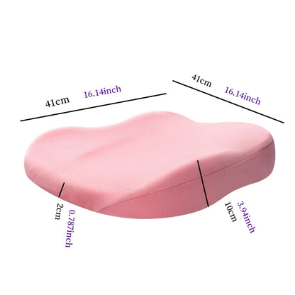 Car Seat Booster Cushion for Height Boost Fatigue Relief & Comfort