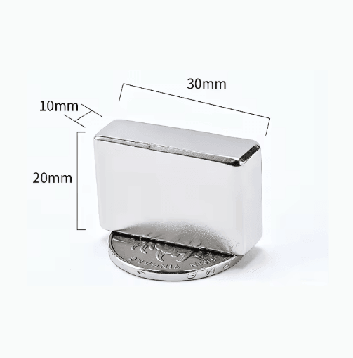 N52 Neodymium Square Magnets Heavy Duty Strong Magnetic Blocks n10pcs